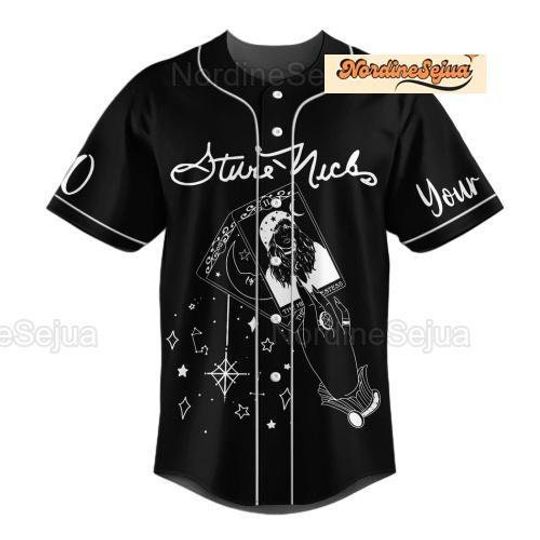 Personalized Stevie Nicks Players Only Love You When Theyre Playing Baseball Jersey, Stevie Nicks Gifts, Music Tour, Unisex shirt