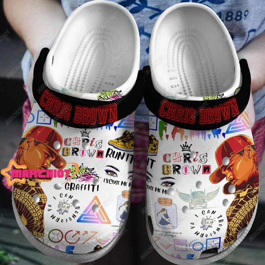 Christ Brown Clogs , Chris Brown Sandals, Chris Brown Slippers, Chris Brown 11:11 Shoes, Chris Breezy Shoes, Christ Brown Shoes Sandals