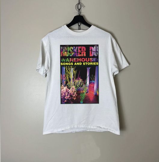 Husker Du Indie Punk Rock 80s Alternative T shirt, Vintage Style Shirt, Cotton tshirt, Short Sleeve Casual Shirt