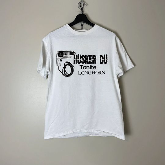 Husker Du Tonite LONGHORN 2023 T shirt, Vintage Style Shirt, Cotton tshirt, Short Sleeve Casual Shirt