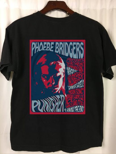 Phoebe Bridgers Punisher Vintage T shirt, Phoebe Bridgers Stranger in the Alps tshirt, Phoebe Bridgers Reunion Tour shirt, Phoebe The Record
