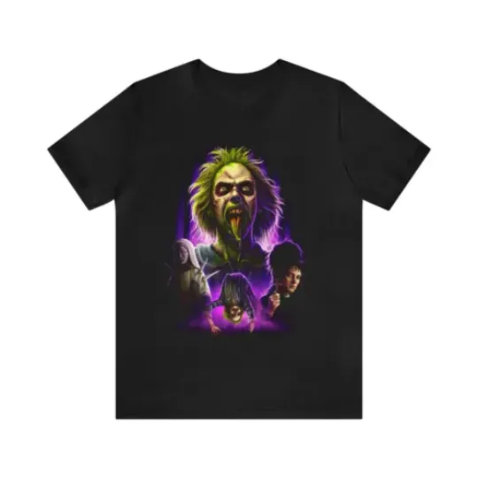 Beetlejuice Halloween t-shirt Unisex Jersey Short Sleeve Tee