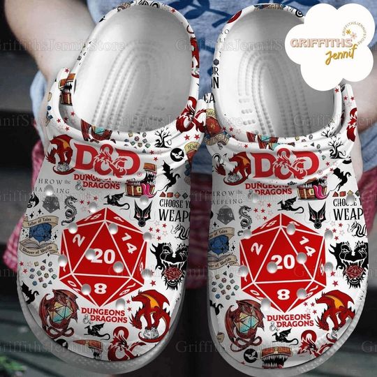 Dungeon Dragon Shoes, Dungeon Dragon Sandals, Dungeon Dragon Summer Shoes