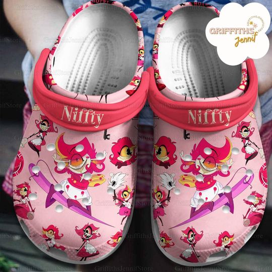 Hazbin Hotel Shoes, Niffty Shoes, Hazbin Hotel Summer Shoes, Niffty Summer Shoes