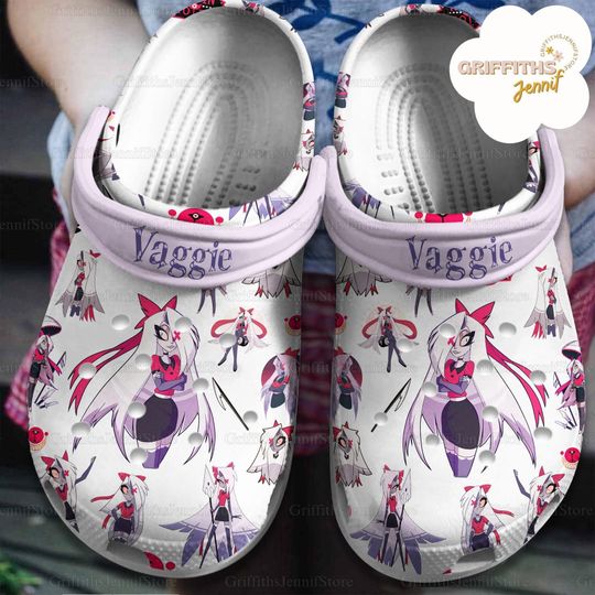 Hazbin Hotel Shoes, Vaggie Shoes, Hazbin Hotel Summer Shoes