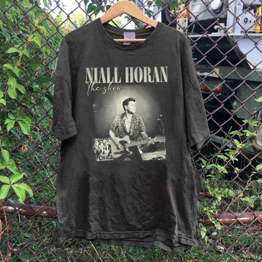 Niall Horan The Show Live On Tour Fan Short Sleeve T-shirt, Niall Horan Bootleg Shirt, Cotton Casual Musician Shirt, Gift for men women