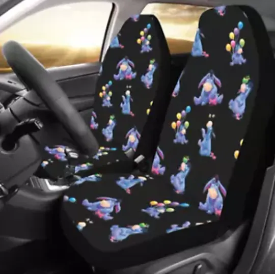 Eeyore These Are My Moods Cartoon Movie Fans Car Seat Covers, Disney Car Seat Covers, Car Seat Protector, Car Seat Cover