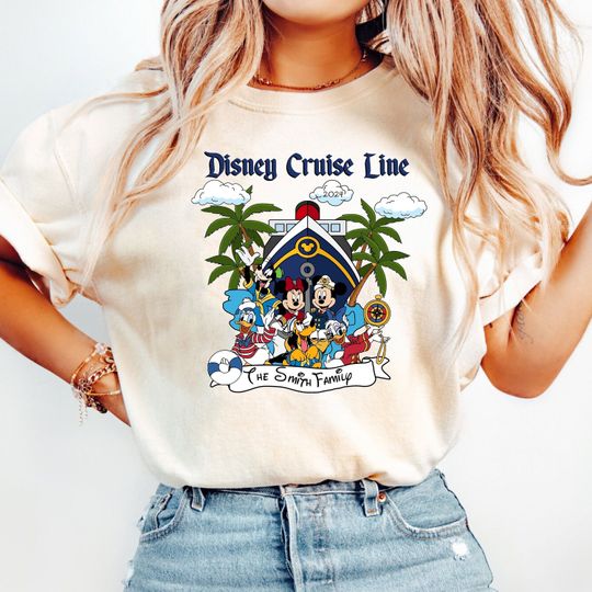 Custom Disney Cruise Line Shirts, Disney Summer Shirt, Disney Vacation Shirt