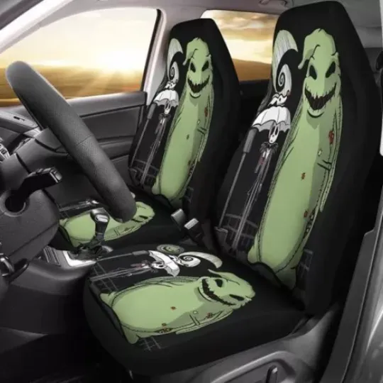Nightmare Before Christmas Oogie Boogie Lovers Car Seat Covers, Car Seat Protector, Car Seat Cover