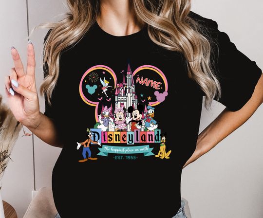 Custom Disney Family Matching Shirts | Cotton Soft and Comfortable Short Sleeve Shirt | Family Trip Outfit | Vacay Mode Shirt