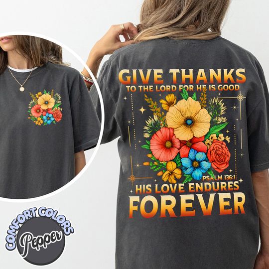 Boho Christian Cottton Tshirt, Women Bible Verse Tshirt, Jesus Apparel, Vintage Floral T Shirt, Flower Graphic Tee Retro, Faith Shirt