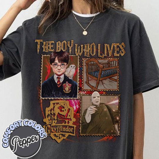 Hogwarts Cotton T-shirt, Wizard Shirt, Gift For Magic Lovers, Wizarding School Shirt, Bookish Wizard Shirt, Universal Fan T-shirt