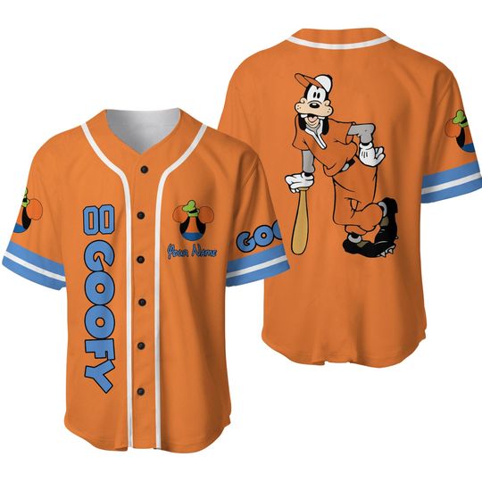 Discover Personalized Goofy Disney Baseball Jersey