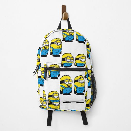 Minion Smile Backpack, Cute Backpack for Women, Men, Kids, Trending Street Fashion