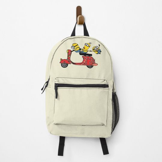 Kevin, Stuart and Bob Minion Backpack, Cute Backpack for Women, Men, Kids, Trending Street Fashion
