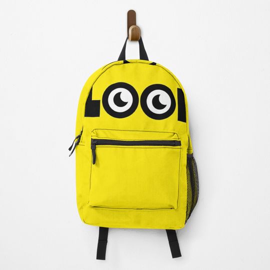 Look Minion Backpack, Cute Backpack for Women, Men, Kids, Trending Street Fashion
