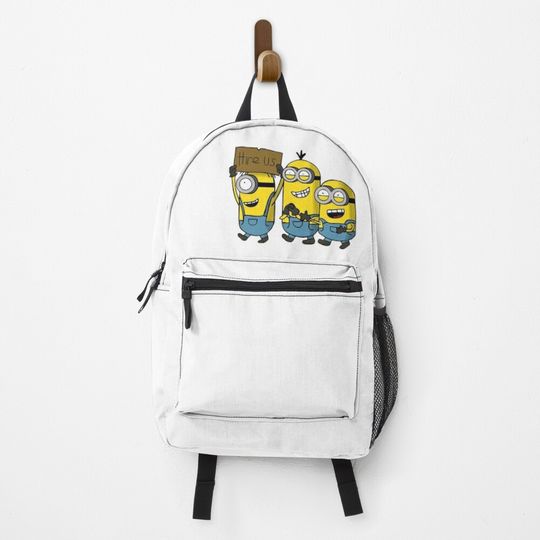 Minion friends Backpack, Cute Backpack for Women, Men, Kids, Trending Street Fashion