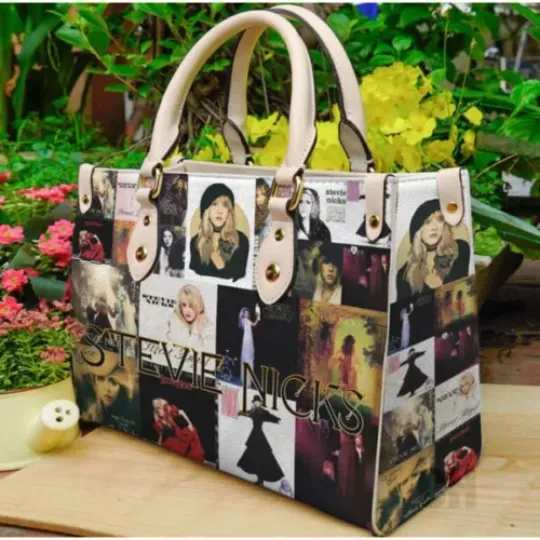 Stevie nicks Leather Hand Bag, Stevie nicks Lovers Handbag, Stevie nicks Women Bag
