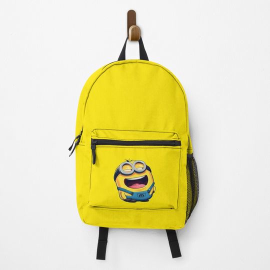 Funny Minion Quote Backpack, Cute Backpack for Women, Men, Kids, Trending Street Fashion
