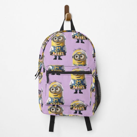 Minion Glow Backpack, Cute Backpack for Women, Men, Kids, Trending Street Fashion