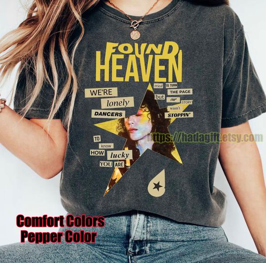 Conan Gray - Found Heaven On Tour 2024 Shirt, Conan Gray Shirt, Conan Gray 2024 Concert Shirt, Found Heaven On 2024 Concert Shirt
