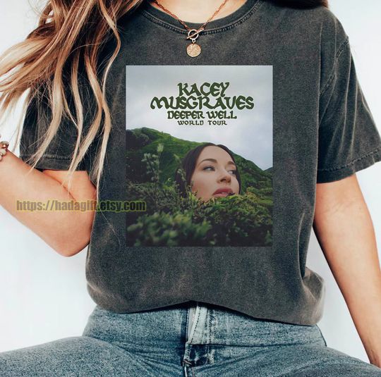 Discover Kacey Musgraves Deeper Well World Tour 2024 Shirt, Kacey Musgraves 2024 Concert Shirt, Deeper Well 2024 Tour, Kacey Musgraves Fan Shirt