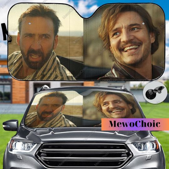 Pedro Pascal Car Sunshade, The Last Of Us Auto Sunshade, Narco Pedro Pascal Gift, Sun Visor Car, Pedro Daddy Car Decoration