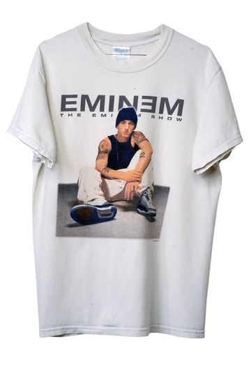 2002 Eminem The Eminem Show Album Vintage T-Shirt / Vtg Bandshirt - original & authentisch