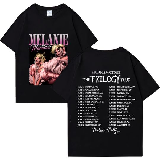 Melanie Martinez Portals Album The Trilogy Tour 2024 T Shirt, Concert 2024 T-shirt,  Men Women Casual oversized short sleeve T-shirts Unisex Cotton Tops