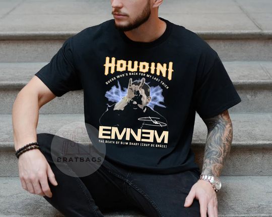 Eminem Rap God Houdini The Death Of Slim Shady New Release Album T-Shirt