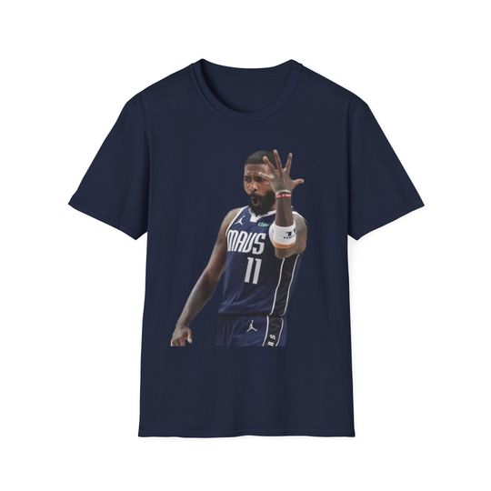 Kyrie Irving Mavs Tshirt, Sports Fans Shirt, Kyrie Irving Signature Merch, Basketball Shirt Gift For Fan