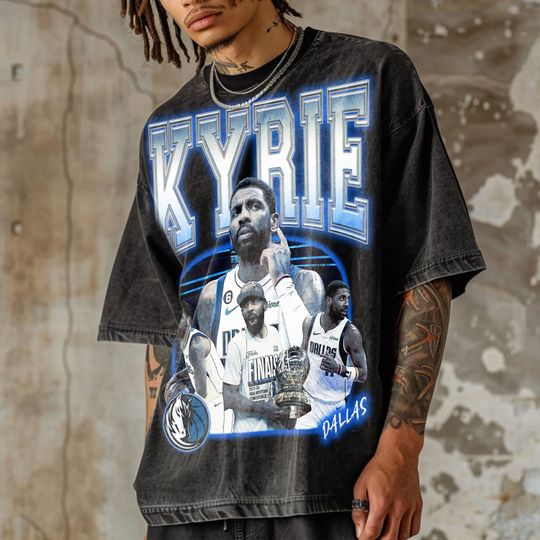 Vintage 90s Graphic Style Kyrie Irving T-Shirt, Kyrie Irving Vintage Shirt, Gift For Women and Man Unisex Shirt, Classic 90s Graphic Tee