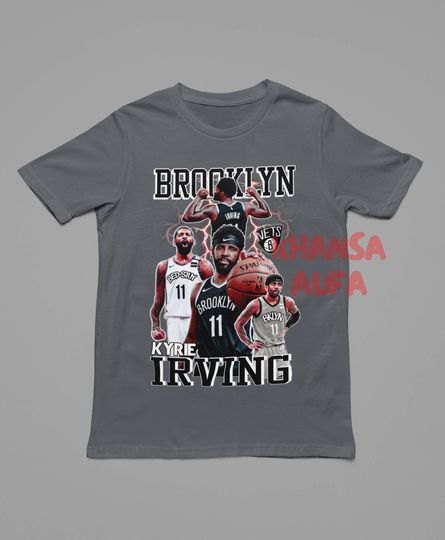 Vintage Kyrie Irving Shirt, Basketball Tee, Sports Fan Gift, Team Apparel, Athletic Shirt, Sports Gift , Sports Lover Gift T-shirt