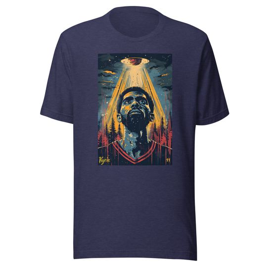 Kyrie Irving NBA Basketball T-shirt Gift: Father's Day Gift for dad fan!
