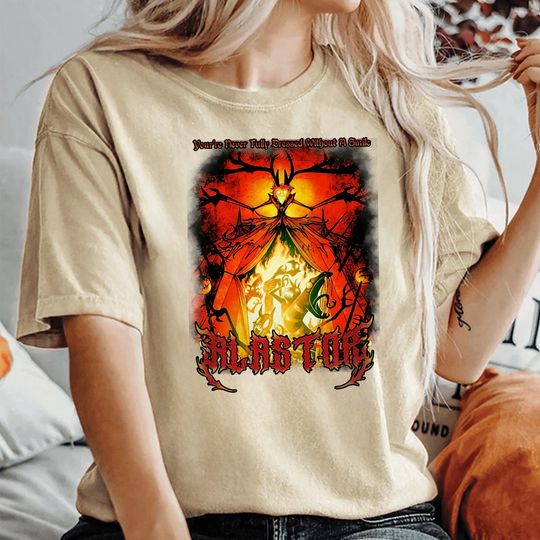 Alastor Demon Inside Comfort Colors Shirt, Alastor Hazbin Hotel Alastor Vivziepop Shirt, The Radio Demon Shirt