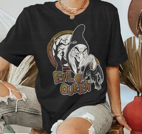 Disney Evil Queen Snow White Shirt, Poison Apple Shirt, Bad Witches Club Shirt