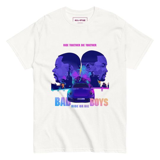 Bad Boys Limited Edition T-shirt / Bad Boys Ride Or Die t-shirt / Bad Boy For Life / Will Smith / Martin Lawrence