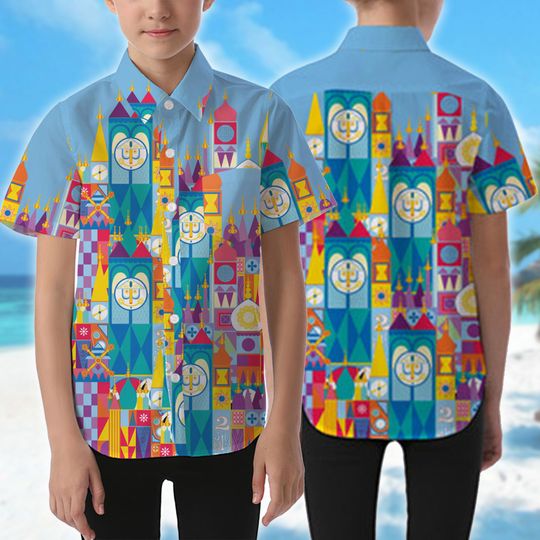 Its A Small World Hawaii Shirt, Theme Parks Tee for Men, Women, Kids - Trending Street Fashion