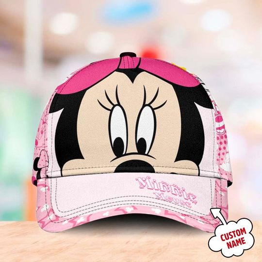 Pinky Big Bow Mouse Girlfriend Classic Cap Comfortable Summer | Trending Street Fashion