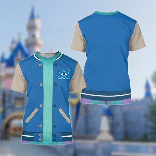 Sulley James P. Sullivan University Unisex T-Shirt Comfortable Summer | Beach Outfit | Tee for Men, Women, Kids