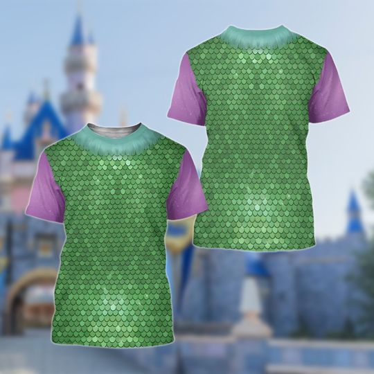 Celia Mae All Over Print Shirt, Monsters Inc 3D T-Shirt, Celia Mae Monster Comfortable Summer | Beach Outfit | Tee for Men, Women, Kids