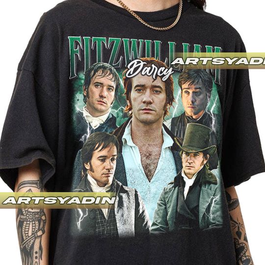 Fitzwilliam Darcy Unisex Softstyle Cotton T-Shirt, Movie Bootle T-shirt, Vintage 90 Short Sleeve Shirt, Gift For Women and Man