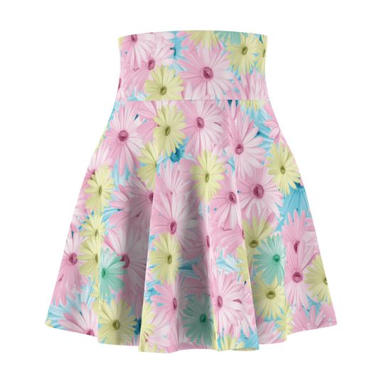 Wild Flower Women's Skater, Comfortable and Stretching Skirts, Top Trending Skirt For Summer Consume, Cosplay Skirts