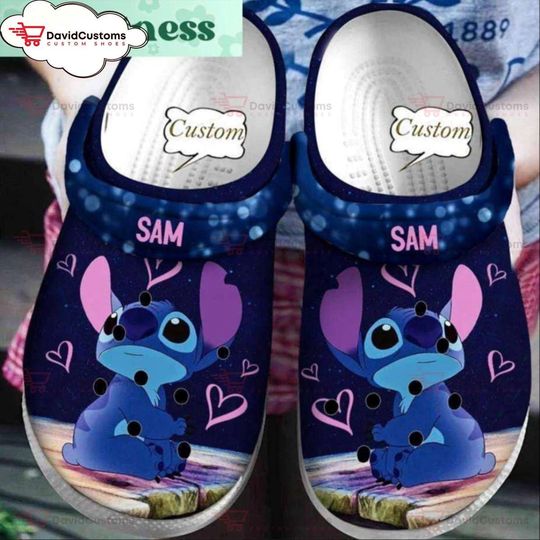 Disney Stitch Clogs, Disney Clogs