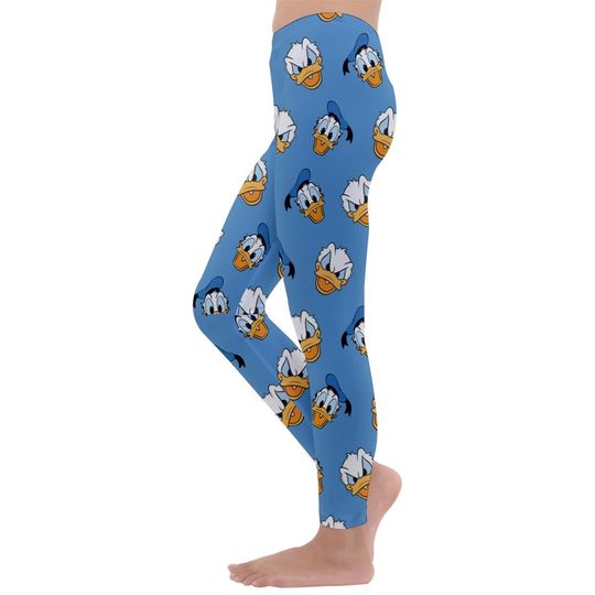 Disney Donald Duck Leggings, Magic Yoga Pants, Summer Yoga Leggings, Leggings for Disney Fans, Donald Duck Inspired Men Clothing