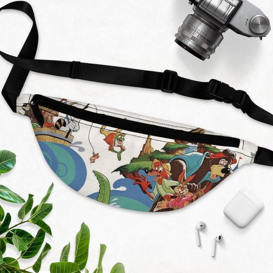 Disney Splash Mountain Fanny Pack, Disney Bag, Magic Kingdom Fanny Pack, Splash Mountain Bag, Disney Fanny Pack