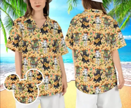 Star Wars Cinco de Mayo 3D HAWAII SHIRT, Disneyland Summer Hawaii Shirt