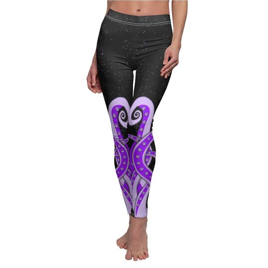 The Little Mermaid, Ursula Leggings, Ursula Costume, Disney Leggings, Disney Costume, Disney Cosplay, Disney Villain Costume