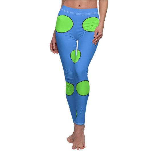 Angelica Pickles Inspired Women's Leggings, Character Cartoon 3D Cosplay, Halloween Party Costume, Birthday Outfits, Event Costumes