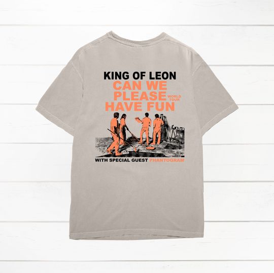 Kings of Leon Shirt, Kings of Leon Cotton T-Shirt, Kings of Leon Tee, Retro Movie, Movie Shirt, Black Movie Shirt, Vintage Shirt, Unisex Shirt